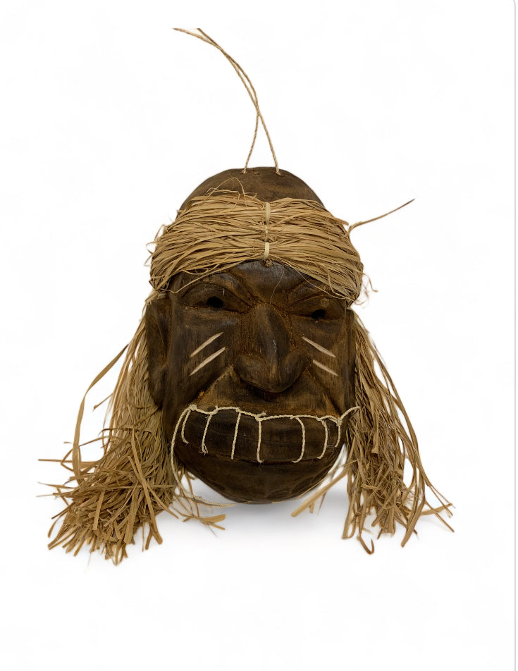 Máscara Convidado Ritual da Menina Moça - Tikuna